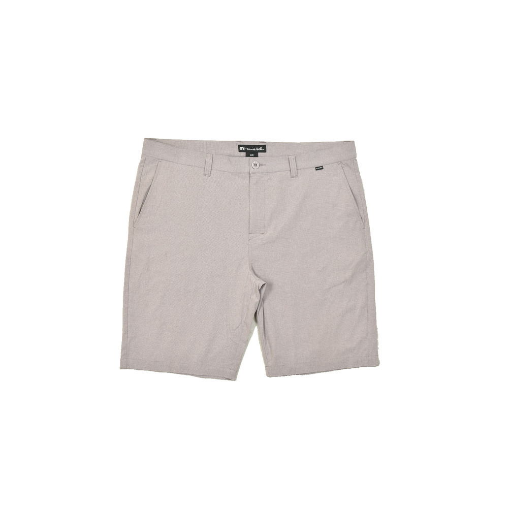 Travis Mathew Men's Size 40 Shorts Heathered Mauve Gray Stretch Golf Lifestyle C